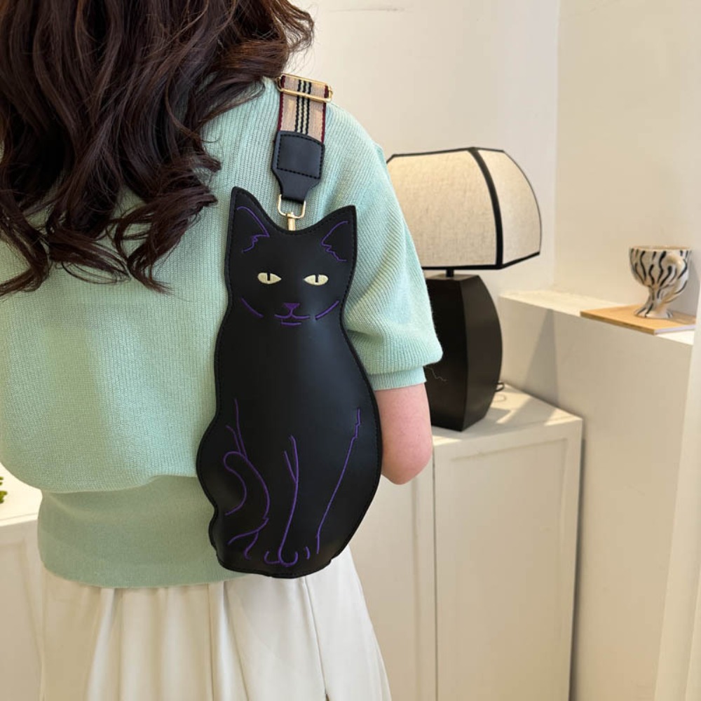 Luxury Bags Cute - Bolso de hombro con bonito gato