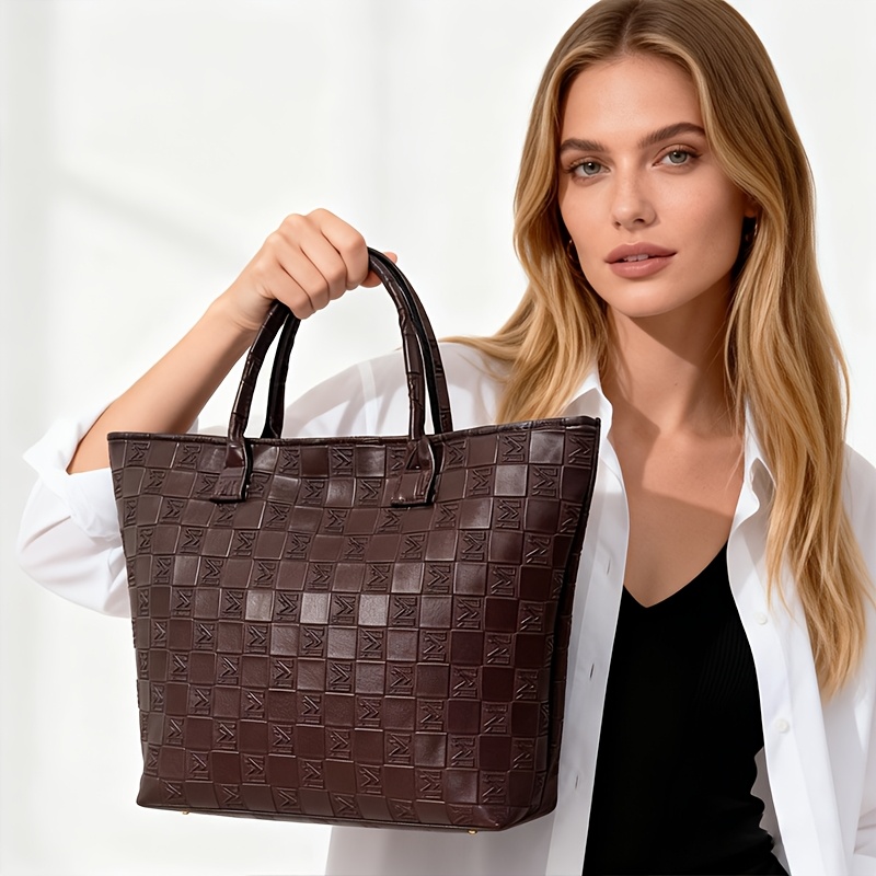 Luxury Bags Vendor - Bolso Tote de Mujer con Patrón