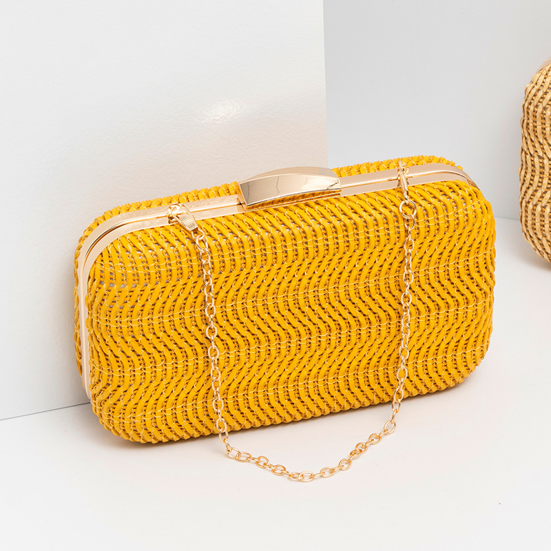 Luxury Bags Consignment - Bolso de paja informal para mujer,