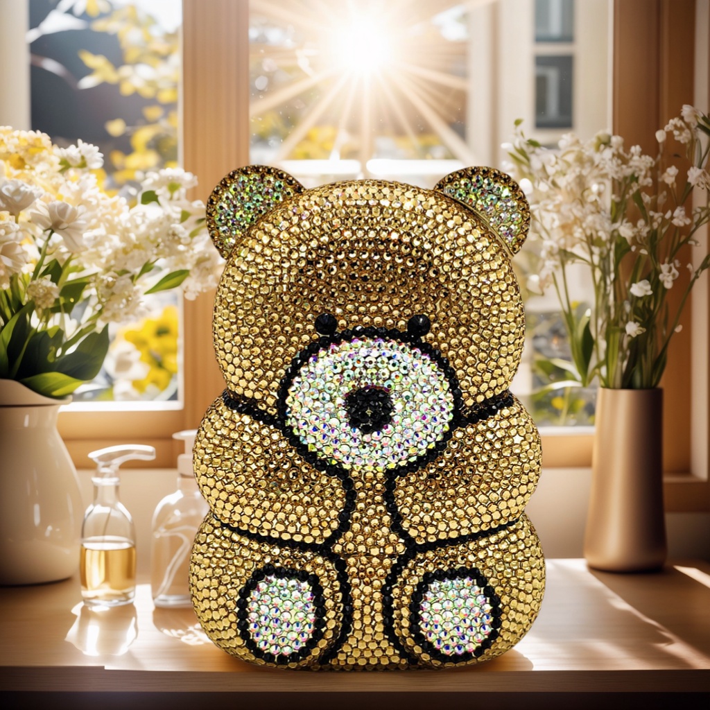 Luxury Bags Cute - Bolso de Noche con Pedrería de
