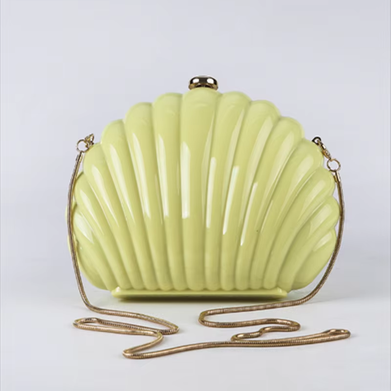 Luxury Bags Cute - Bolso Mini Shell para Mujer, Acrílico,