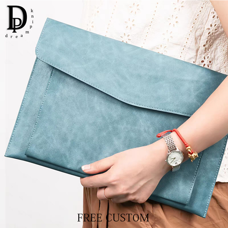 Luxury Bags Consignment - Bolsa de documentos A4 de cuero