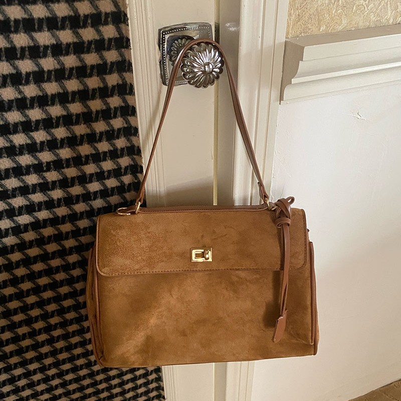 Luxury Bags Sale - Bolso de mano de ante sintético