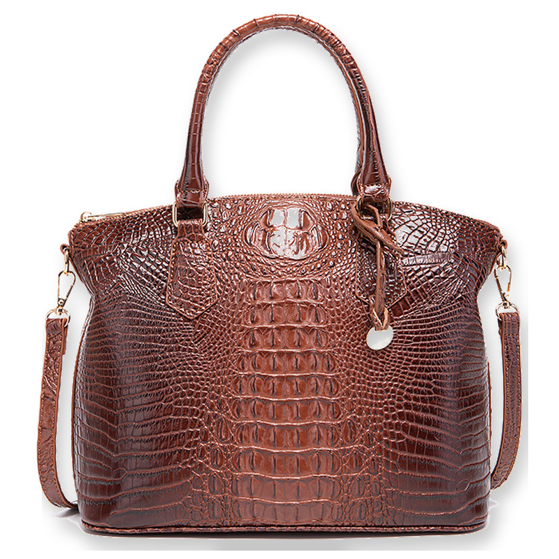 Structured Handbag Top Handle - Bolso de Mano Vintage para Mujer