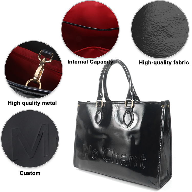 Bolso Tote de Cuero Sintético  - Structured Handbag Top Handle reseña y precio
