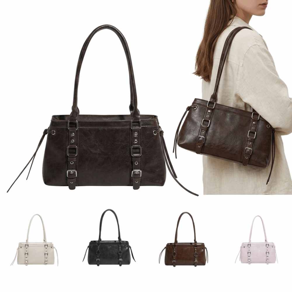 Bolso de Mano Estructurado y D - Structured Handbag Top Handle reseña y precio