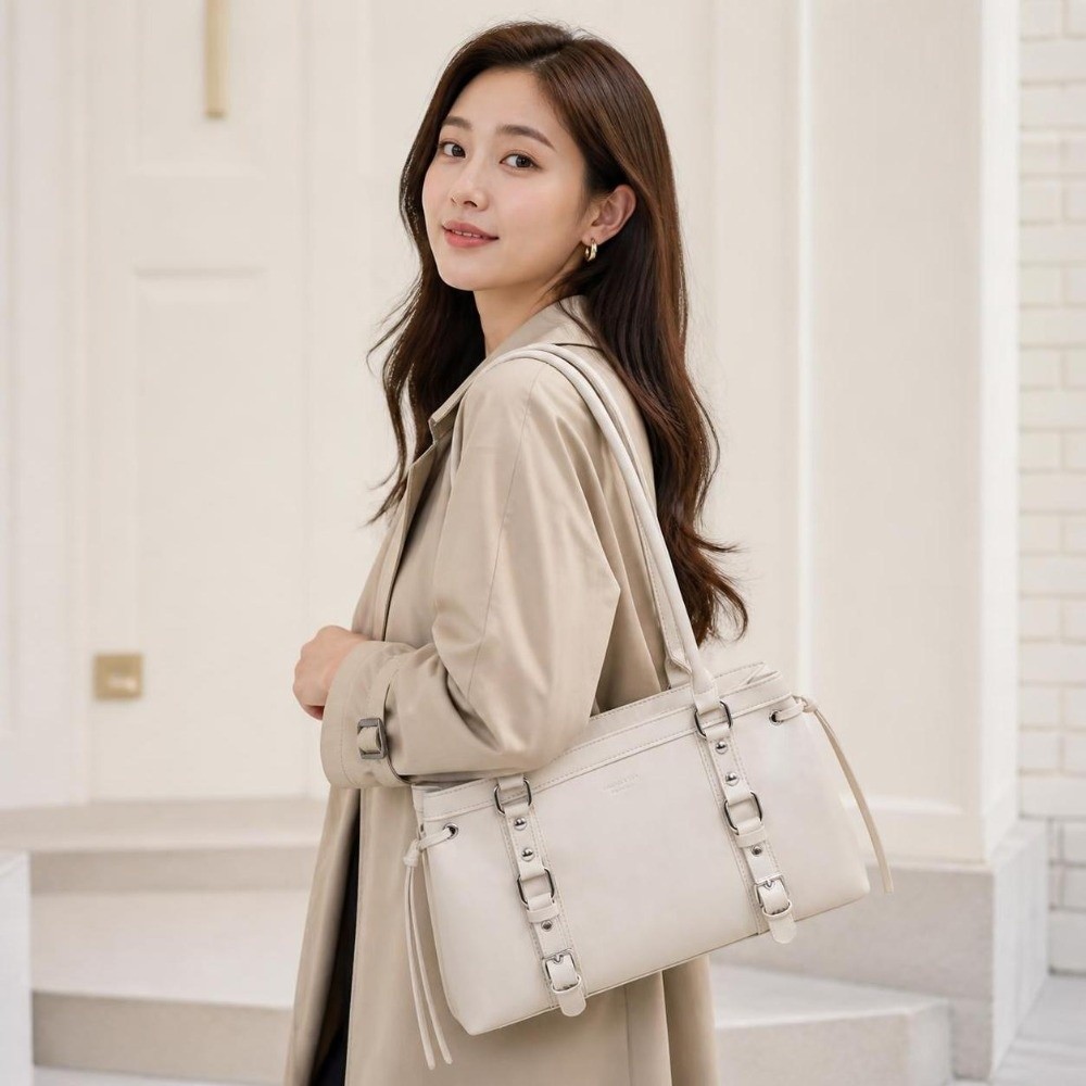 Bolso de Mano Estructurado y D - Structured Handbag Top Handle reseña y precio