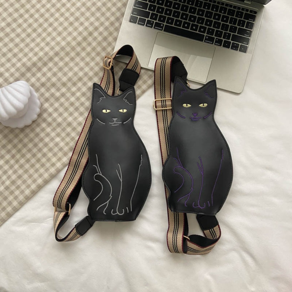 Bolso de hombro con bonito gat - Luxury Bags Cute reseña y precio