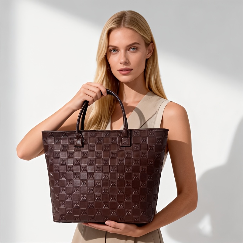 Bolso Tote de Mujer con Patrón - Luxury Bags Vendor reseña y precio