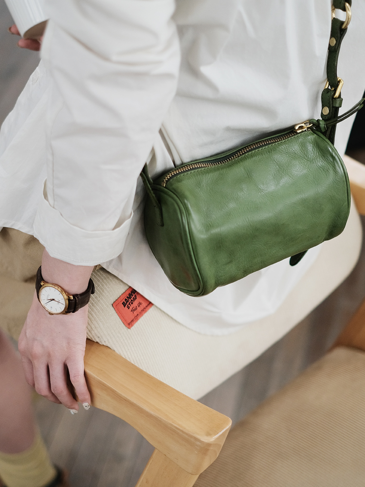 Bolso bandolera de cuero genui - Luxury Bags Cute reseña y precio