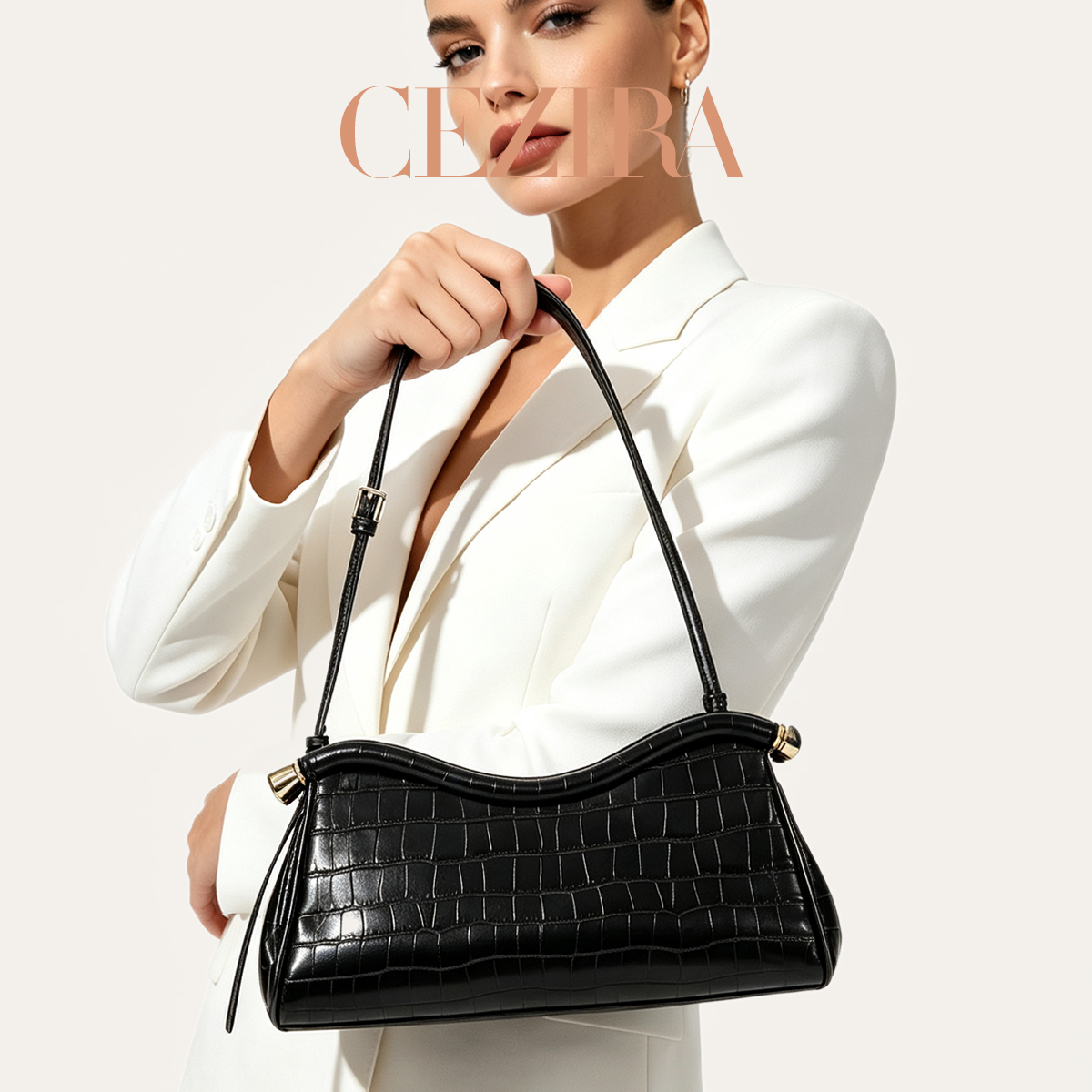 Bolso de Hombro de Lujo CR con - Luxury Bags Vegan Leather reseña y precio