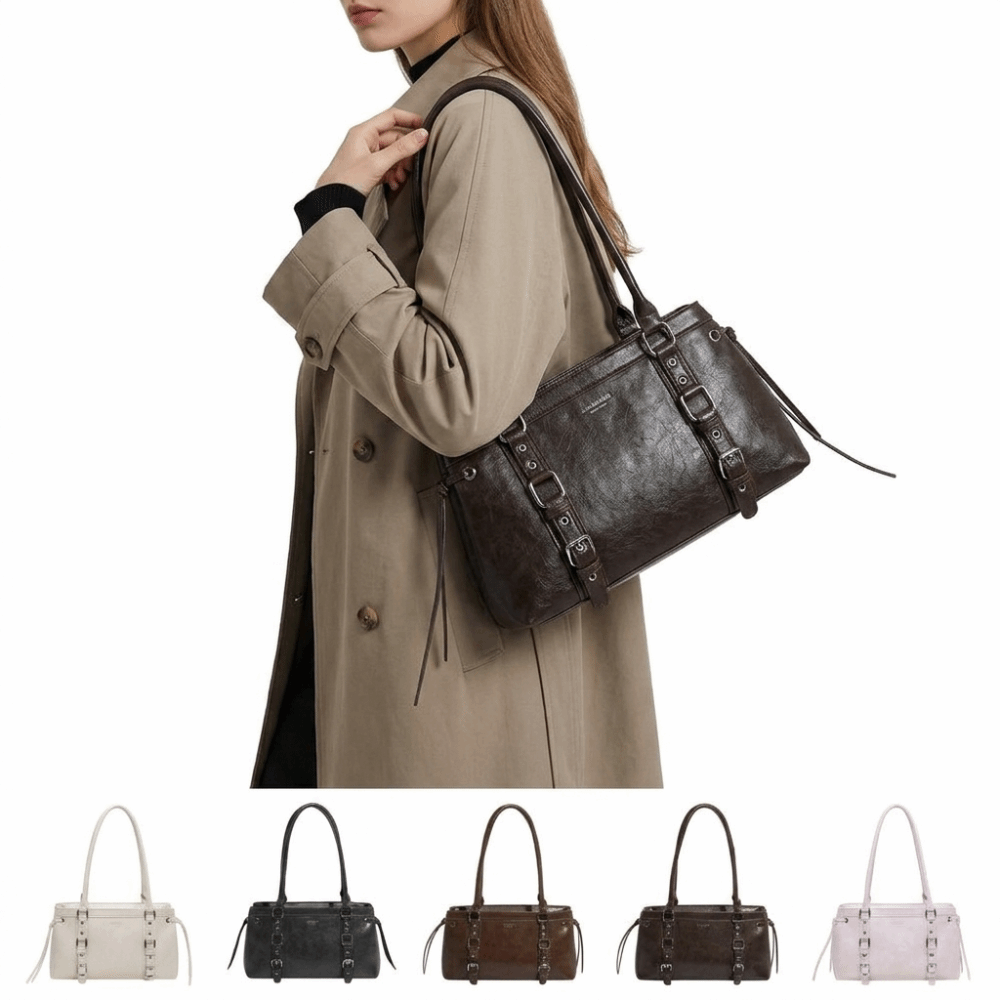 Bolso de Mano para Mujer, Estr - Structured Handbag Top Handle reseña y precio