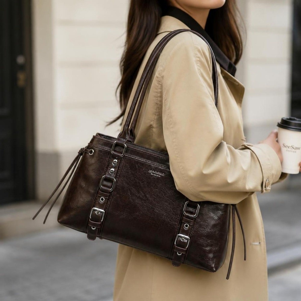 Bolso de Mano para Mujer, Estr - Structured Handbag Top Handle reseña y precio
