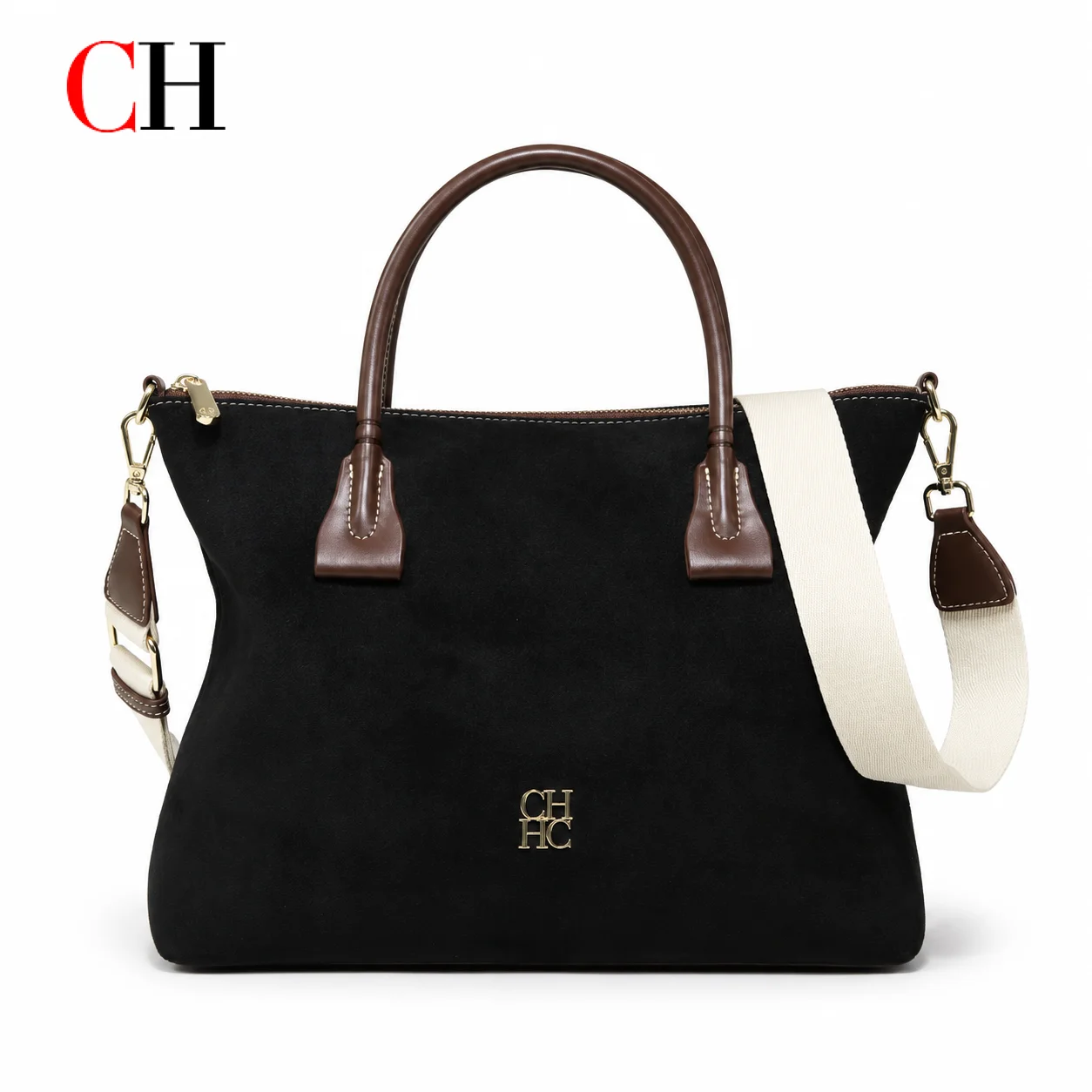 Bolso Tote de Gamuza Premium C - Structured Handbag Top Handle reseña y precio