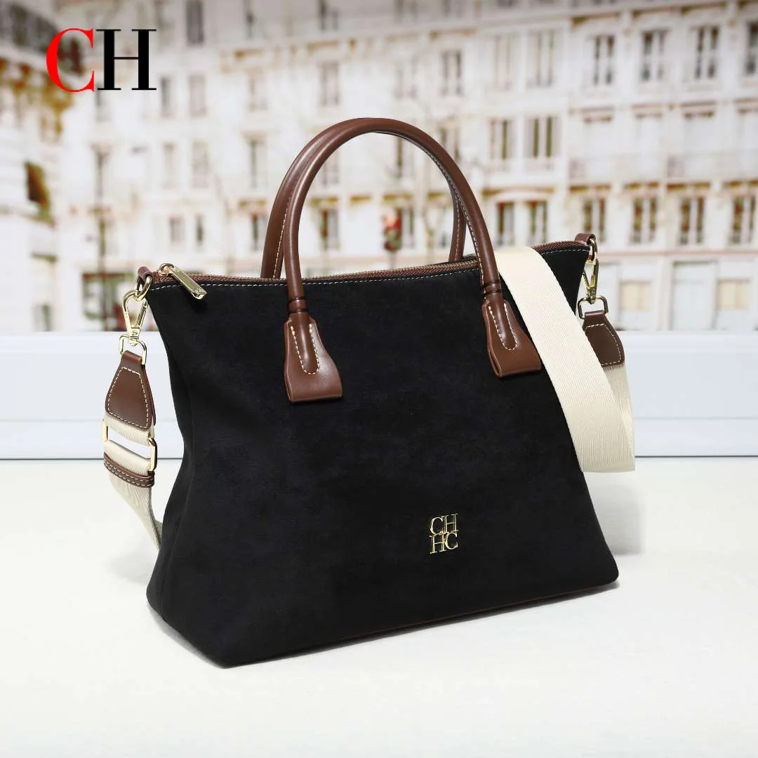 Bolso Tote de Gamuza Premium C - Structured Handbag Top Handle reseña y precio