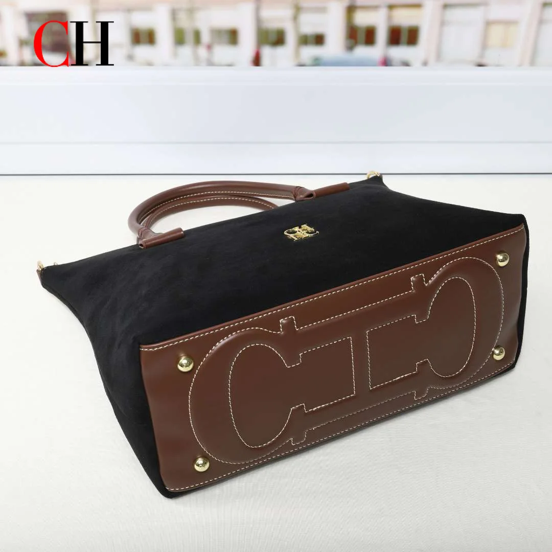Bolso Tote de Gamuza Premium C - Structured Handbag Top Handle reseña y precio