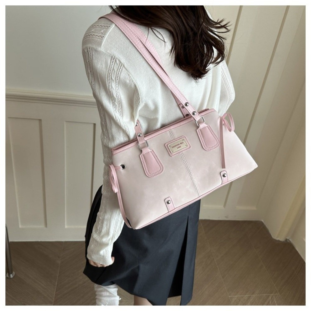 Bolso Tote Minimalista de Piel - Structured Handbag Top Handle reseña y precio
