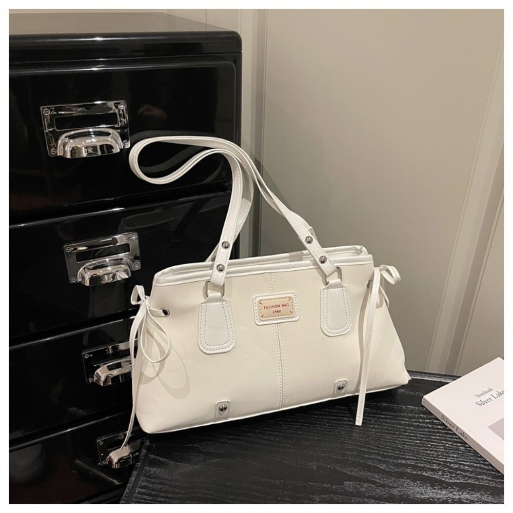 Bolso Tote Minimalista de Piel - Structured Handbag Top Handle reseña y precio