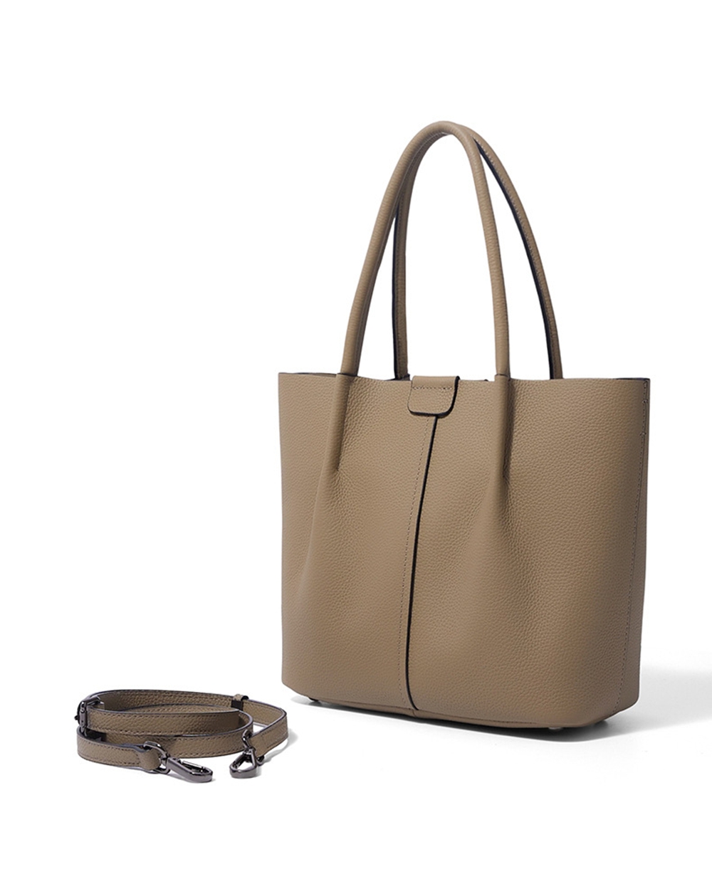 Bandolera de cuero suave autén - Structured Handbag Top Handle reseña y precio