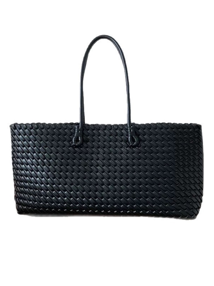 Nuevos bolsos de mano tejidos  - Luxury Bags Vegan Leather reseña y precio