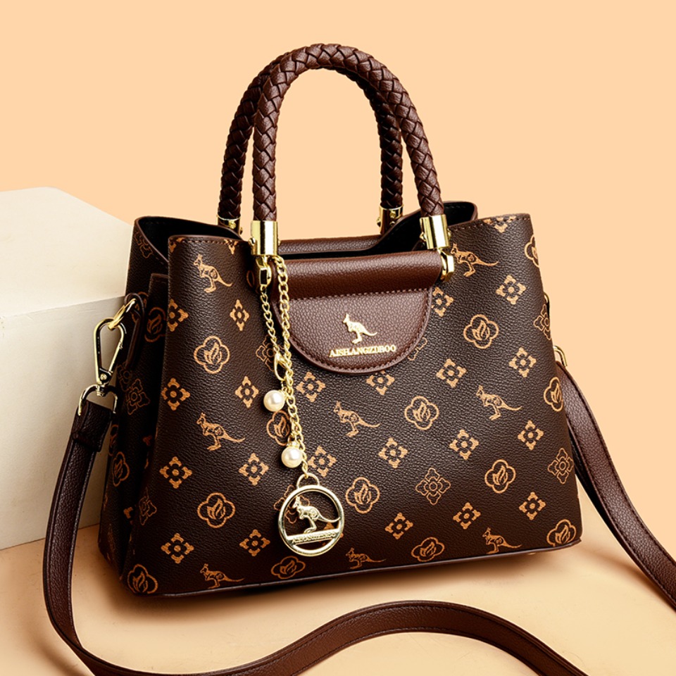 Bolso de mano informal de cuer - Luxury Bags Vendor reseña y precio