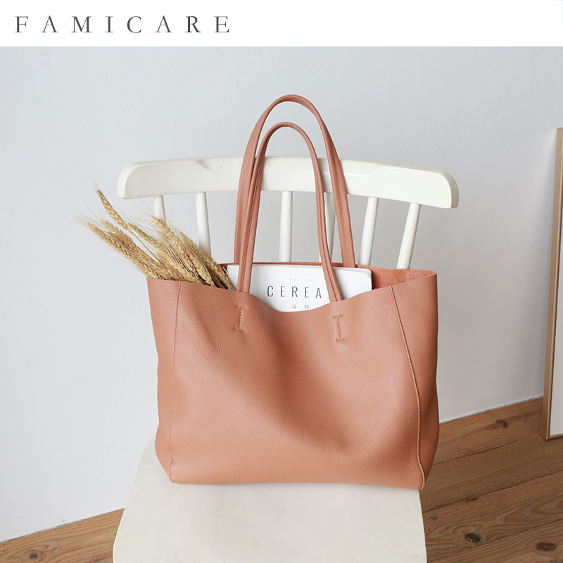 Bolso de mano de cuero genuino - Luxury Bags Vendor reseña y precio