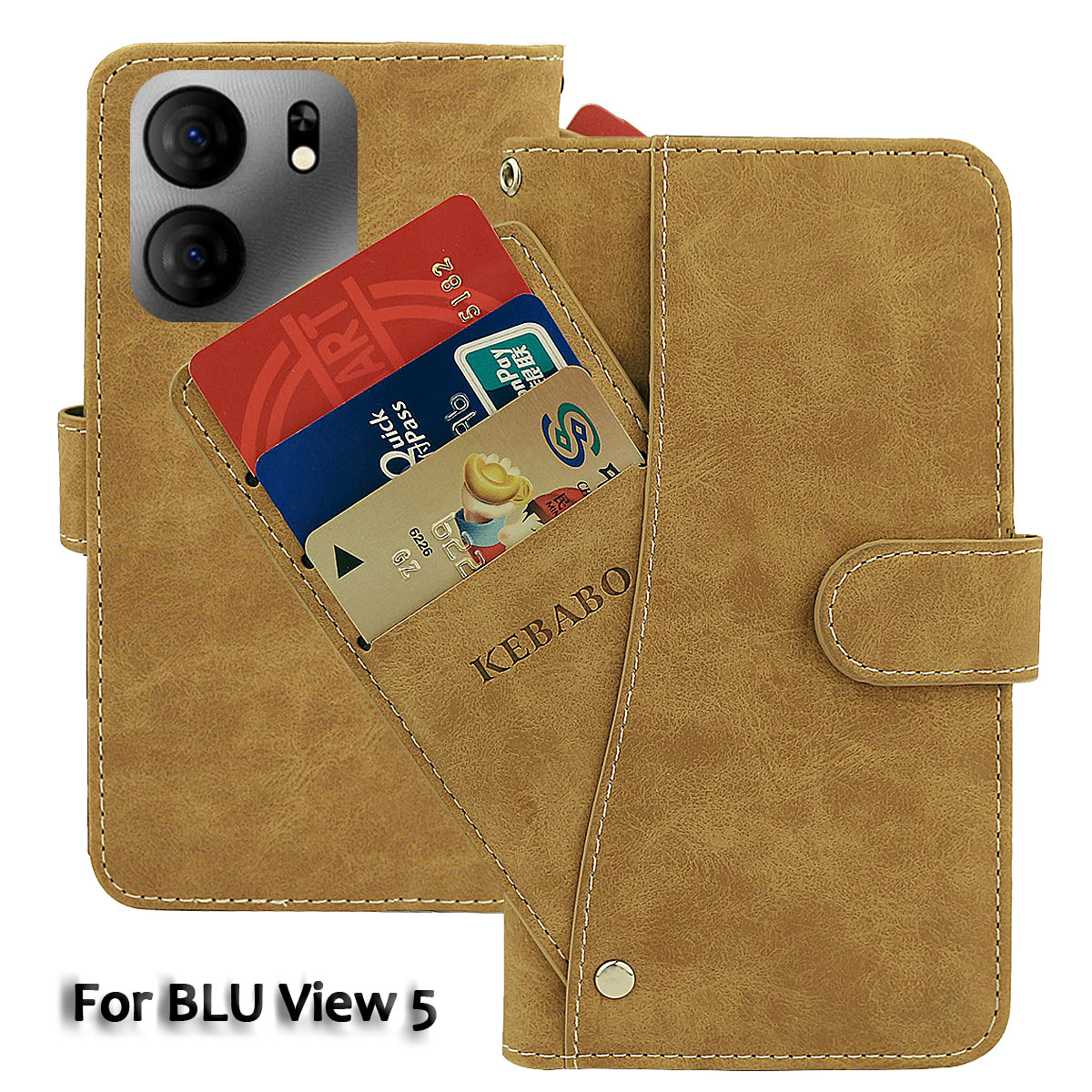 Cartera de cuero Vintage BLU B - Luxury Bags Quotes reseña y precio