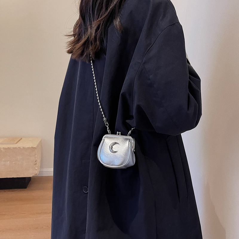 Mini bolsos cruzados plateados - Luxury Bags Cute reseña y precio