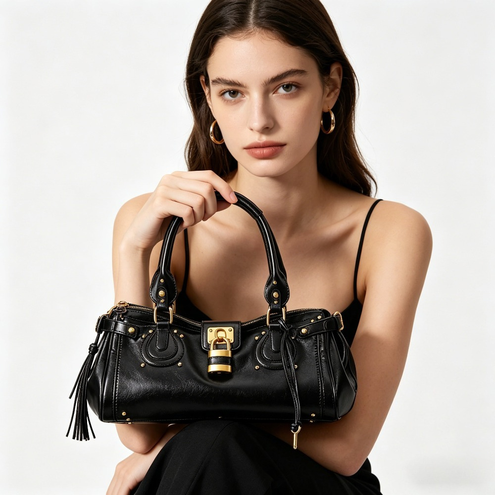 Bolso Tote 2026 Estilo Y2K par - Structured Handbag Top Handle reseña y precio
